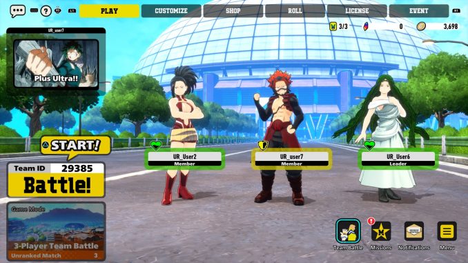 MY HERO ULTRA RUMBLE